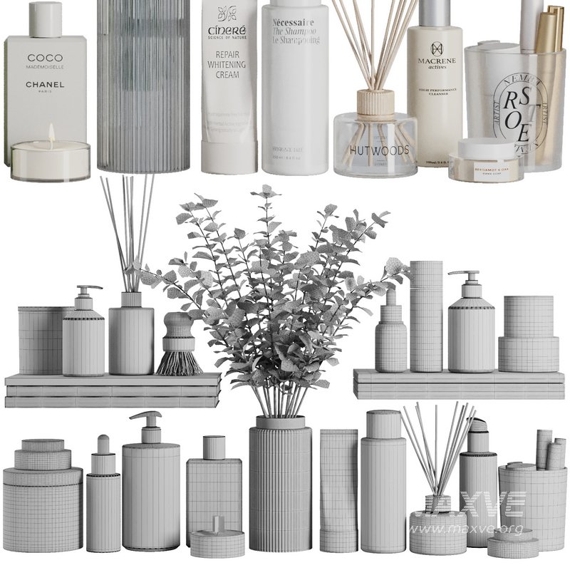 Bathroom accessories SetV17 - Image 4