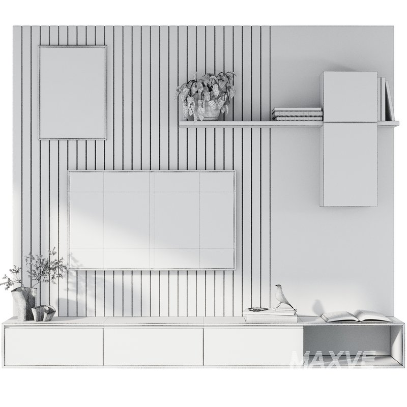 TV wall decor set10 - Image 6