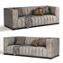 Velvet tufted sofa1 - Thumbnail 1