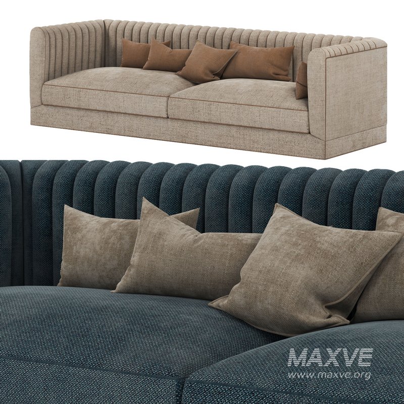 fabric sofa - Image 3