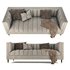 Nicole Miller velvet sofa - Thumbnail 2