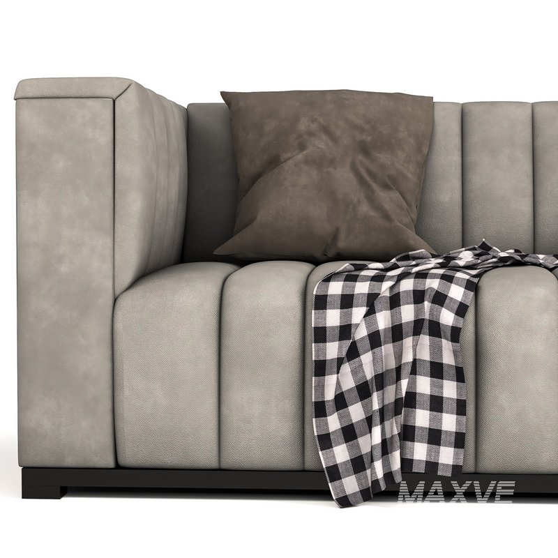 Velvet tufted sofa1 - Image 3
