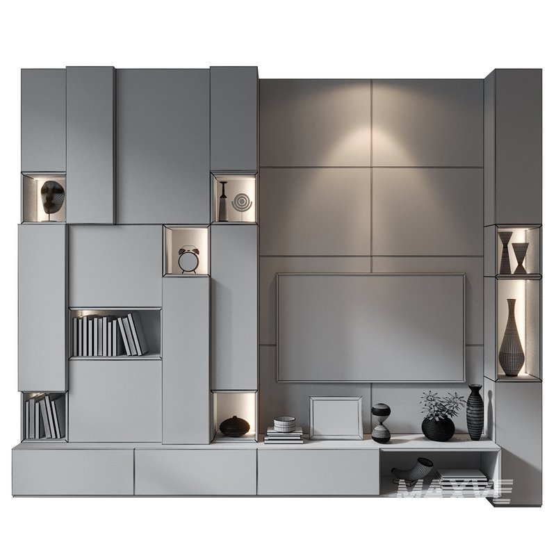 TV Wall set 0351 - Image 2