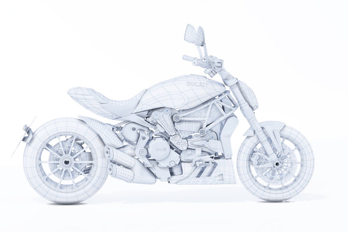 Realistic XDiavel Black Star - Image 8