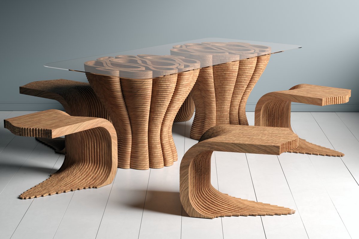 parametic Dining table - Image 1