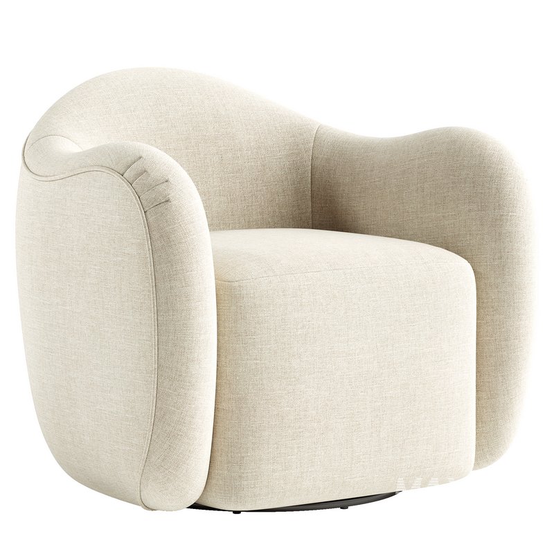Sunbeam Swivel Chair By Rafael De Cardenas - Image 1