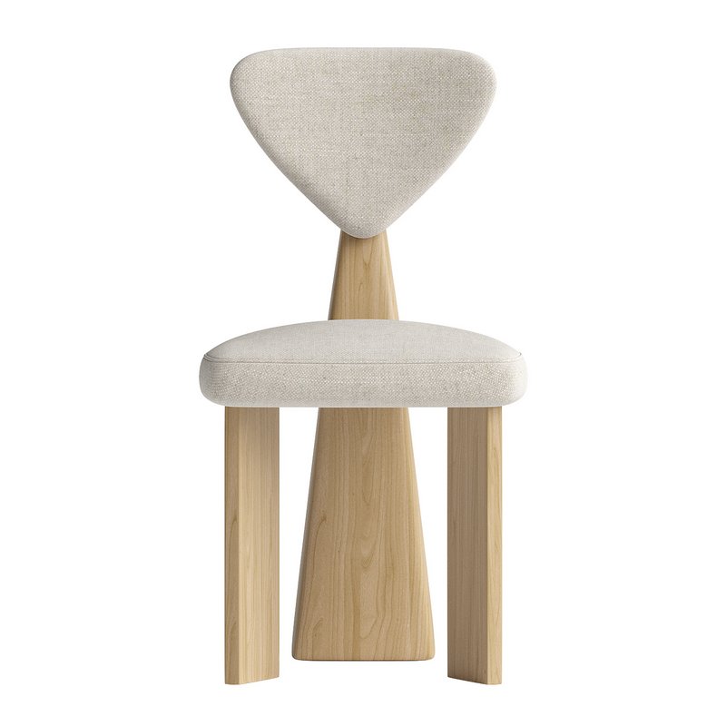 Giraffe dining Chair in Solid Brazilian Wood by Juliana Vasconcellos - Image 1