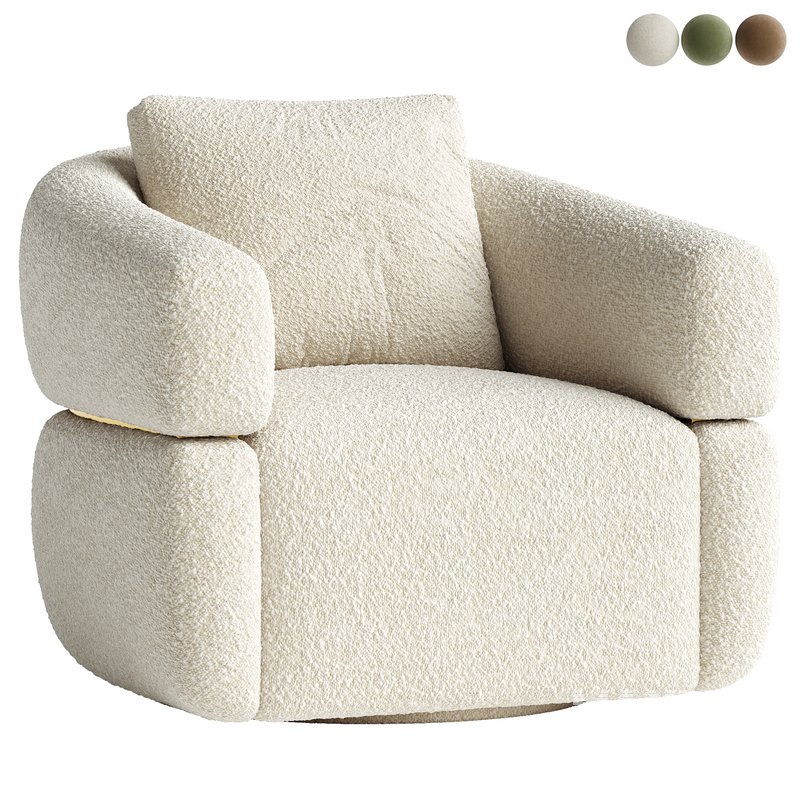 MCCLOUD SWIVEL CHAIR - Image 1