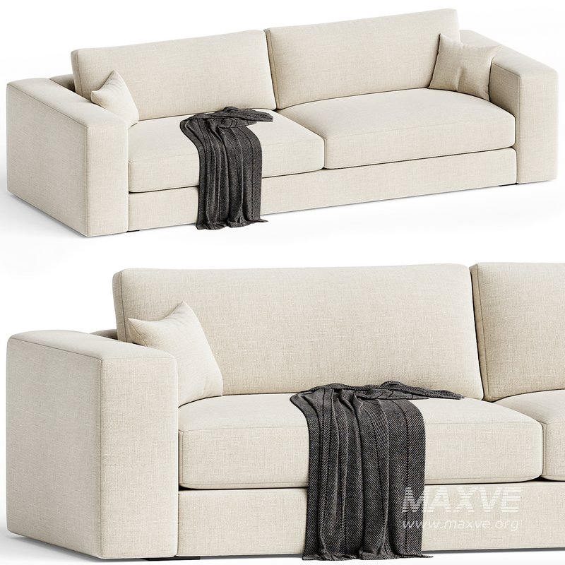 Oceanside 102 Wide-Arm Sofa - Image 1