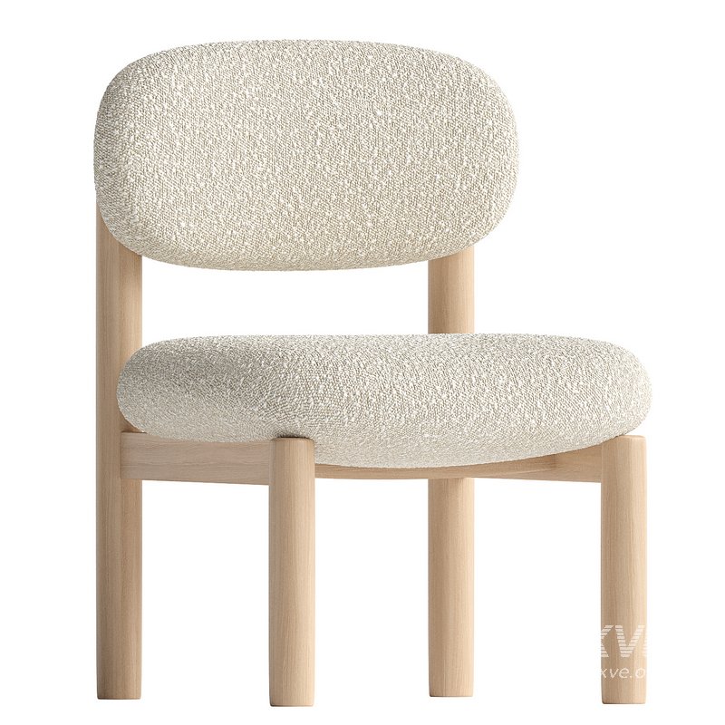 Teddy Accent Chair – Column Legs - Image 3