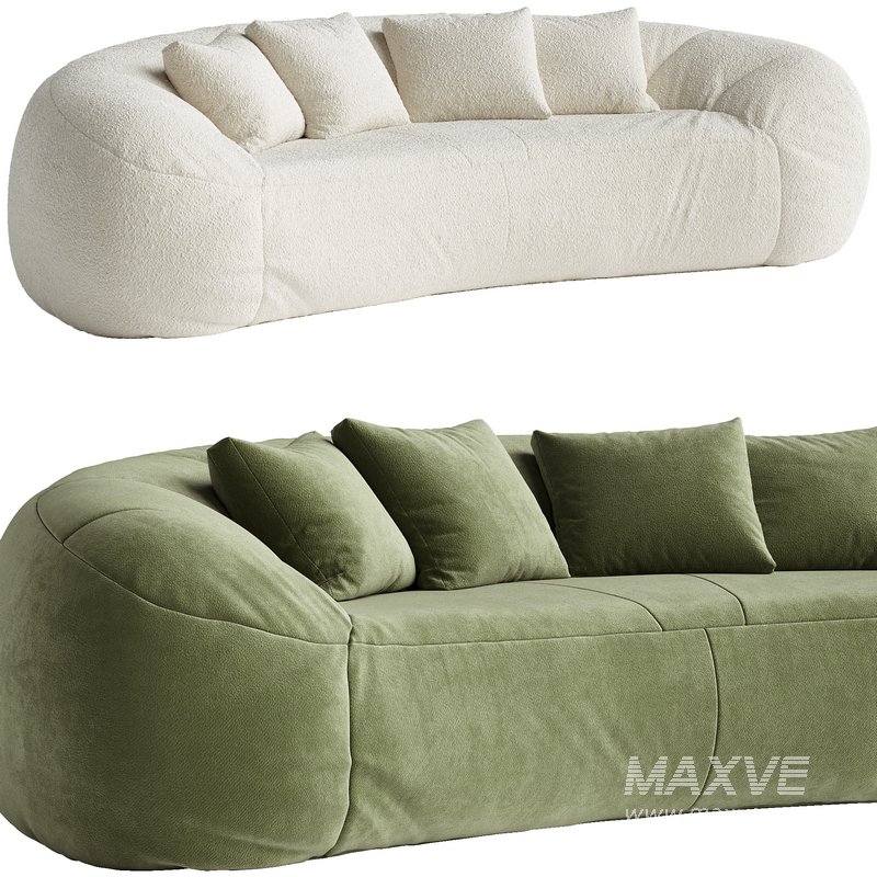 Raphael Raffel Croissant sofa - Image 1