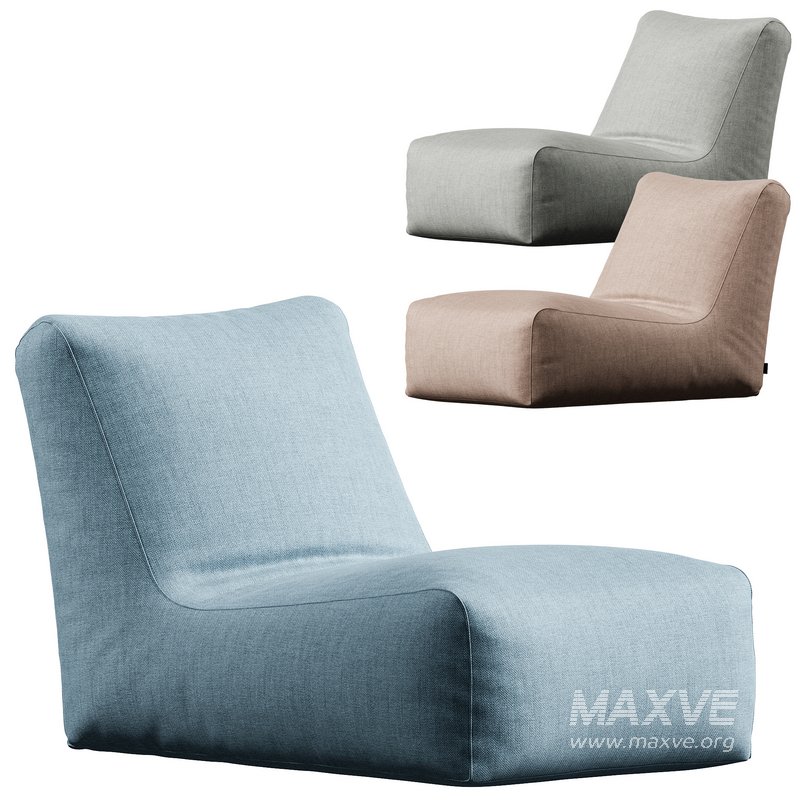 Bean bag Lounge Riviera Cacao - Image 1