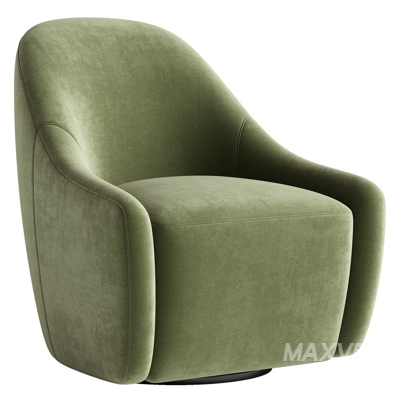LEVI SWIVEL CHAIR-KNOLL SAND - Image 1