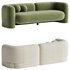 Candelabra Home Amelie Sofa - Thumbnail 2