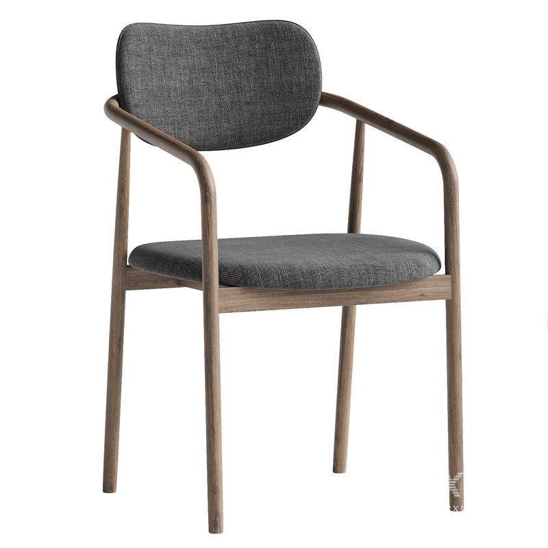 Natural Beige Dining Chair - Image 3