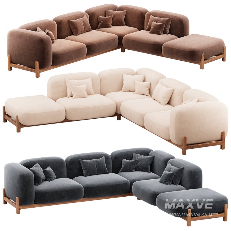 Sabot sofa 3 - Image 1