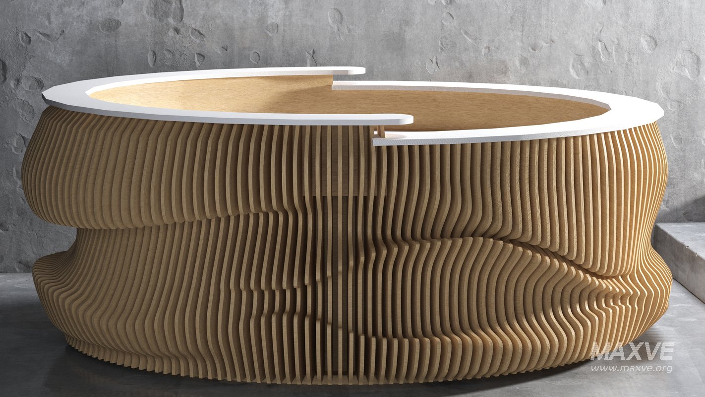 parametric lobby counter - Image 1