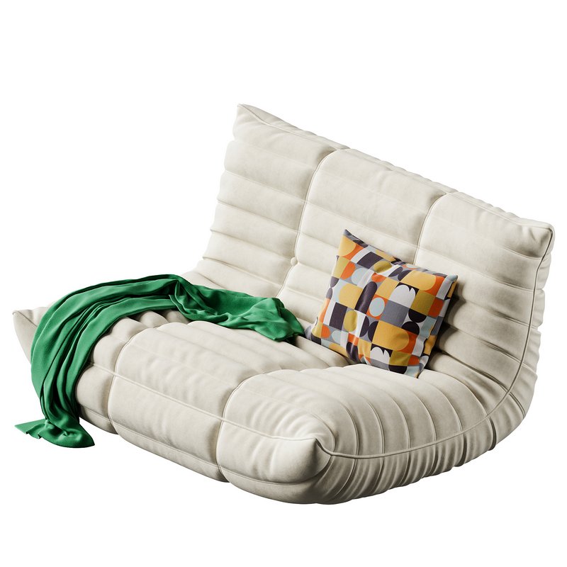 McCullen Armless Bean Bag Sofa - Image 2
