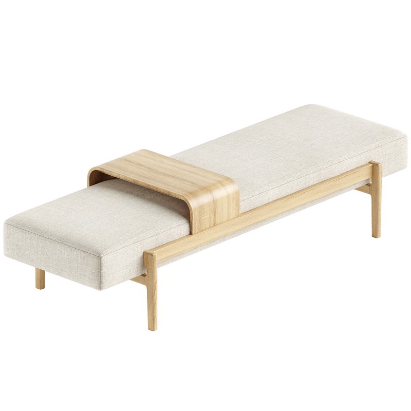 Four Hands Fawkes Bench - Image 2