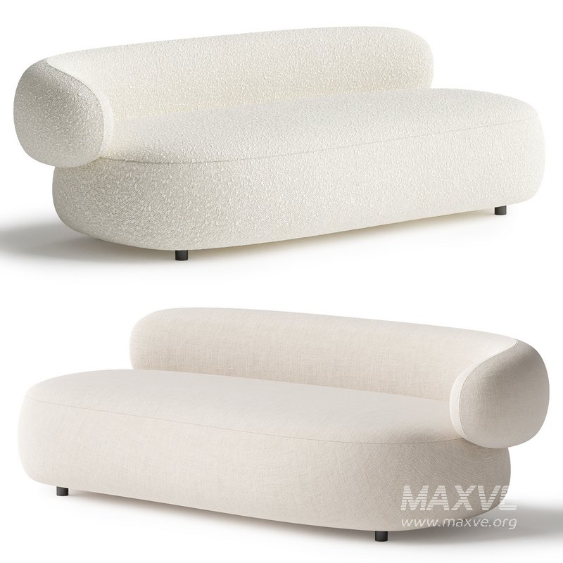 Niervormige bank Alba 3-zits -Westwing - Image 1