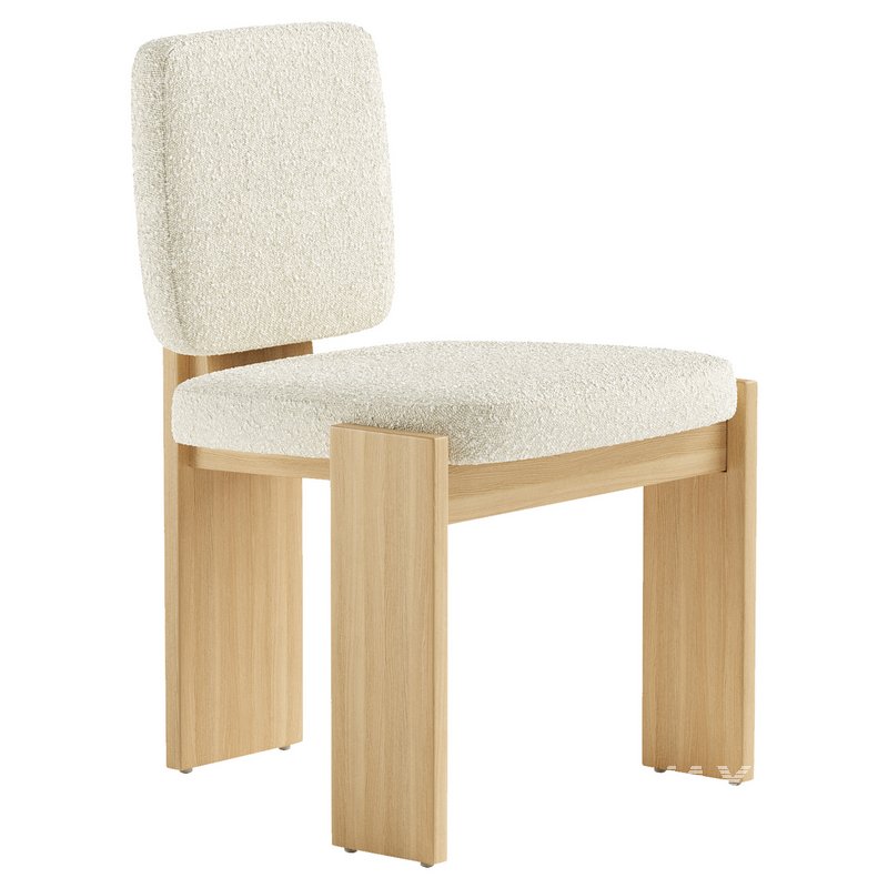 Mats Three Legged Dining Chair - Image 2