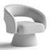Bhupendra Swivel Accent Chair - Thumbnail 3