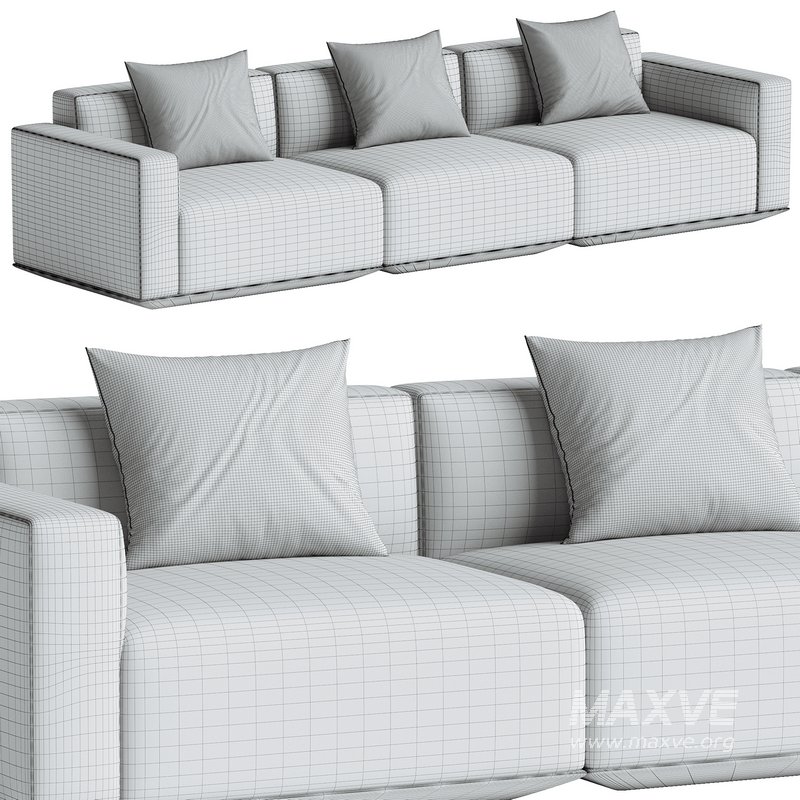 Develius modular sofa Configuration D - Image 3