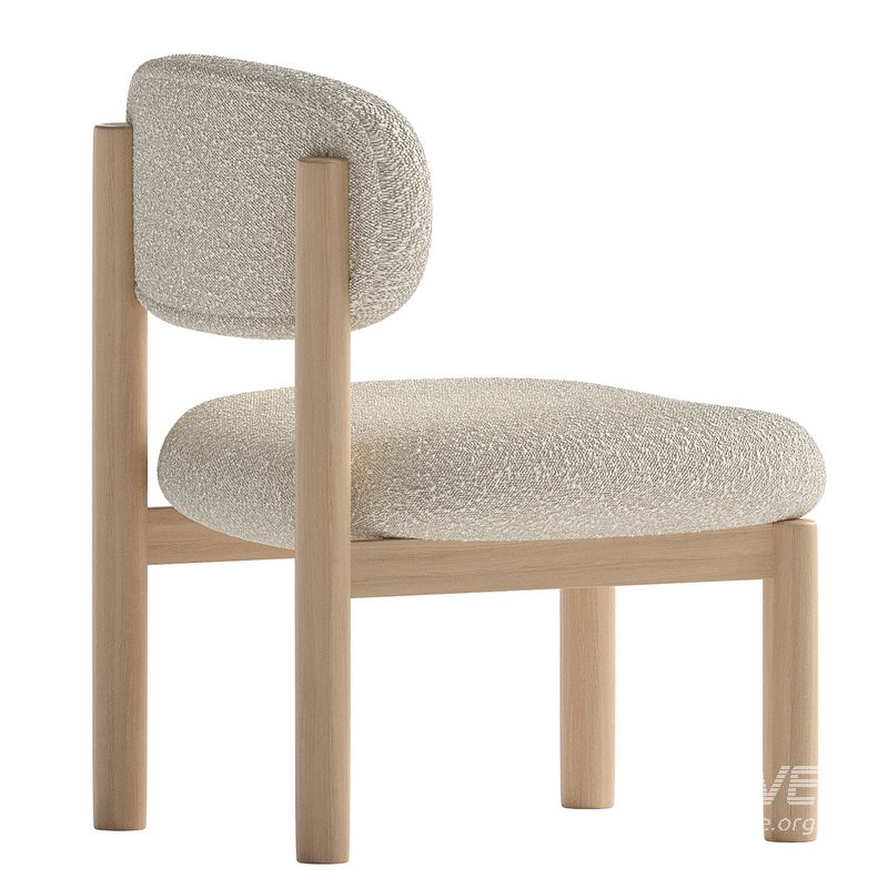 Teddy Accent Chair – Column Legs - Image 2
