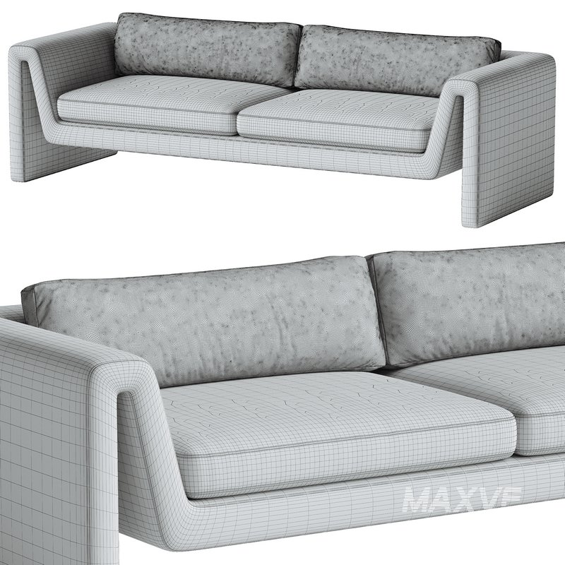 Velvet sofa Mika - Image 3