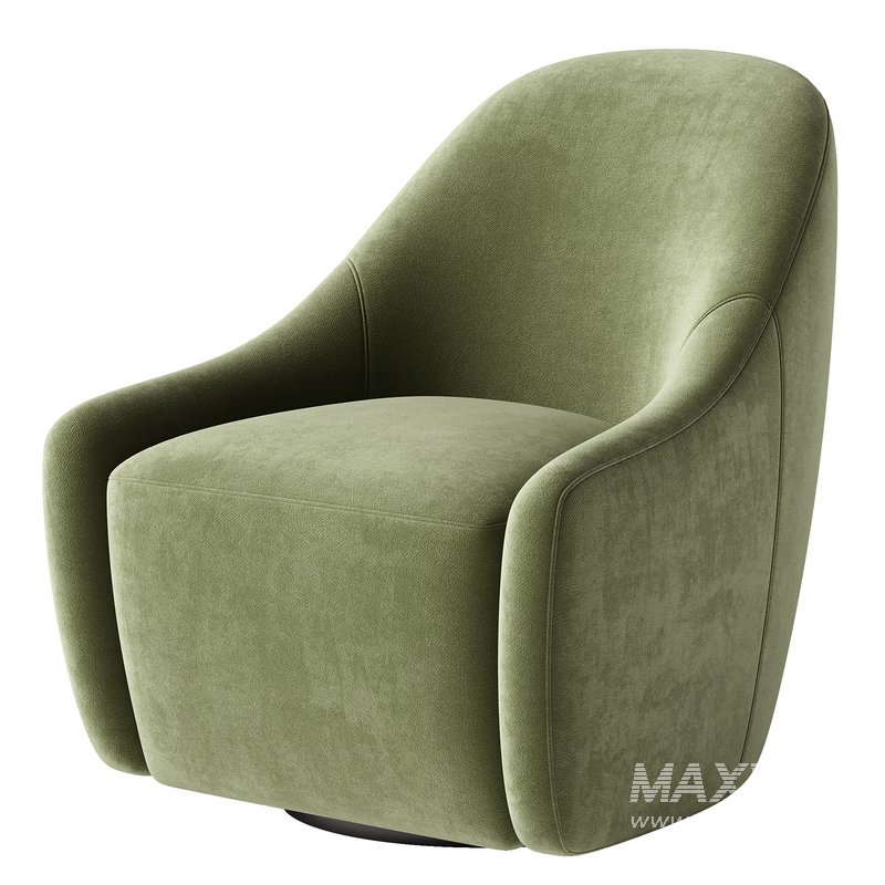 LEVI SWIVEL CHAIR-KNOLL SAND - Image 5