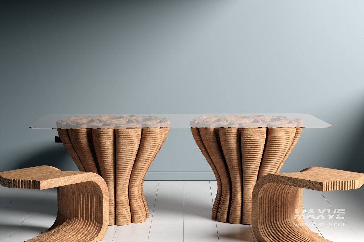 parametic Dining table - Image 2