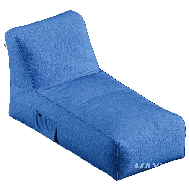 Large Microfiber Bean Bag Lounger by LEA Unlimited Inc - Image 3
