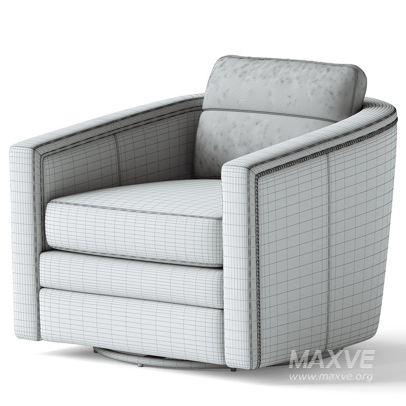 Olivar Swivel Barrel Chair - Image 3
