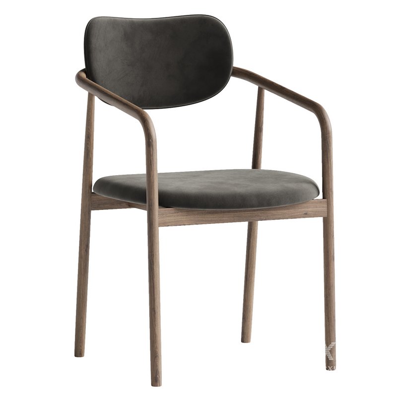 Natural Beige Dining Chair - Image 4