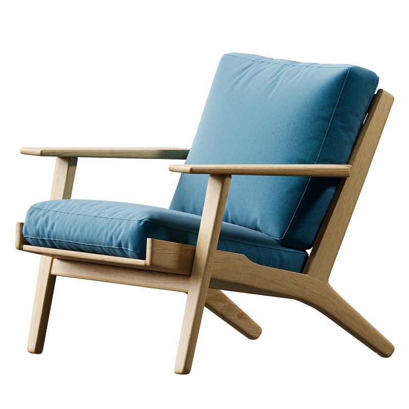 GE Classic 290 Easy Chair – Cold Foam Cushions - Image 3