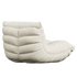 Suede Armless Bean Bag Chair - Thumbnail 5