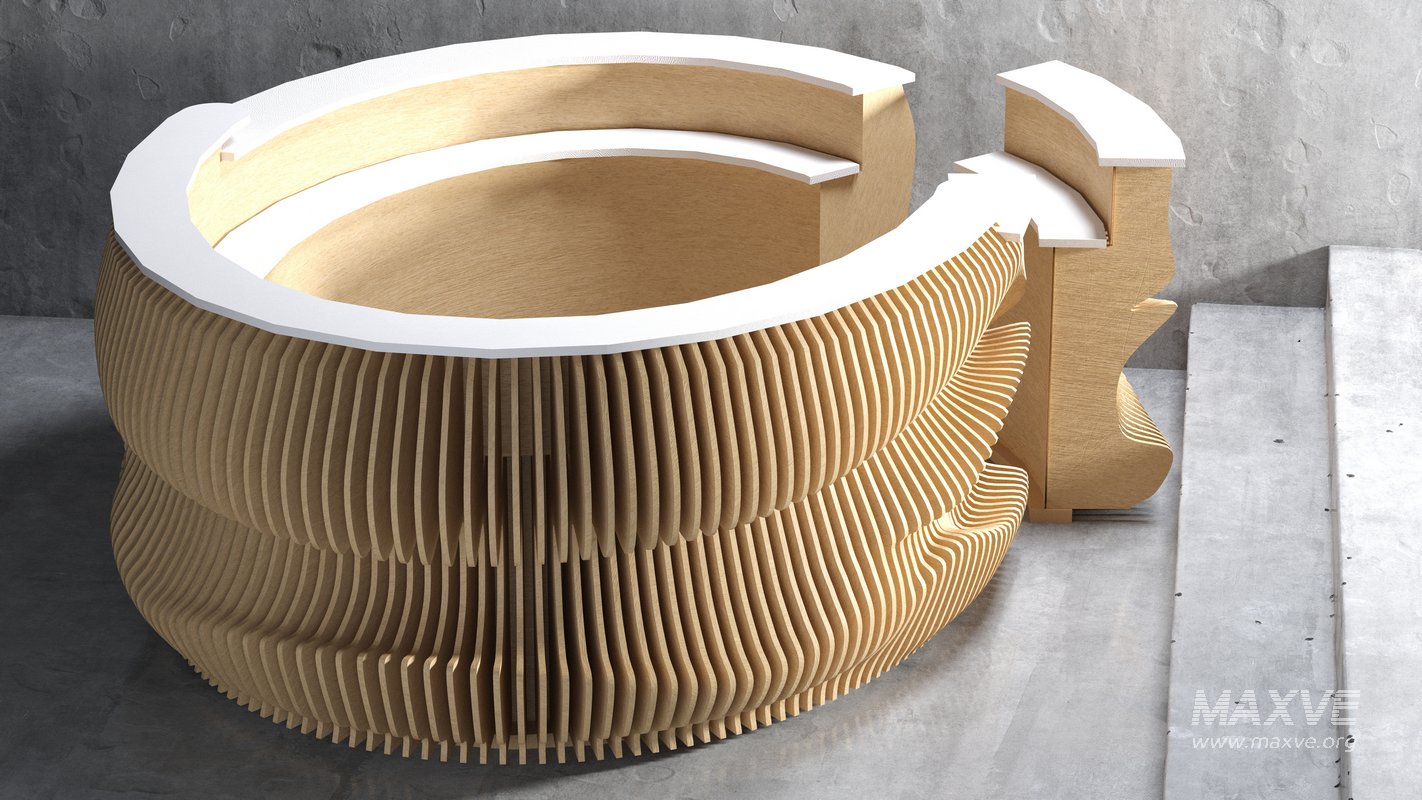 parametric lobby counter - Image 2