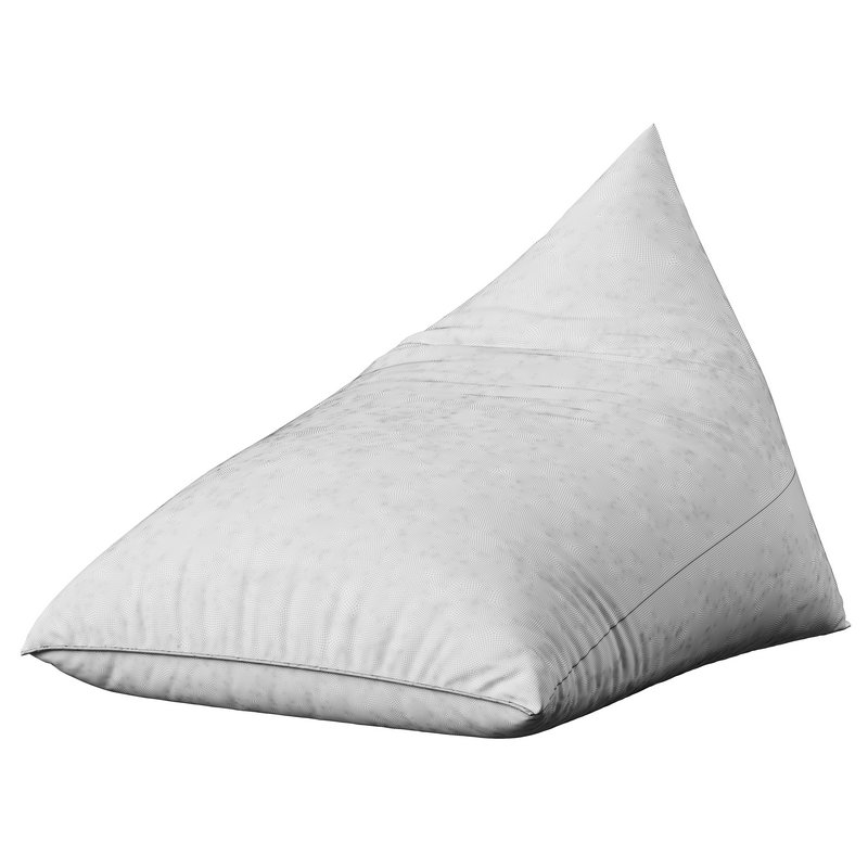 Large Cotton Bean Bag Chair Lounger by Latitude Run - Image 4