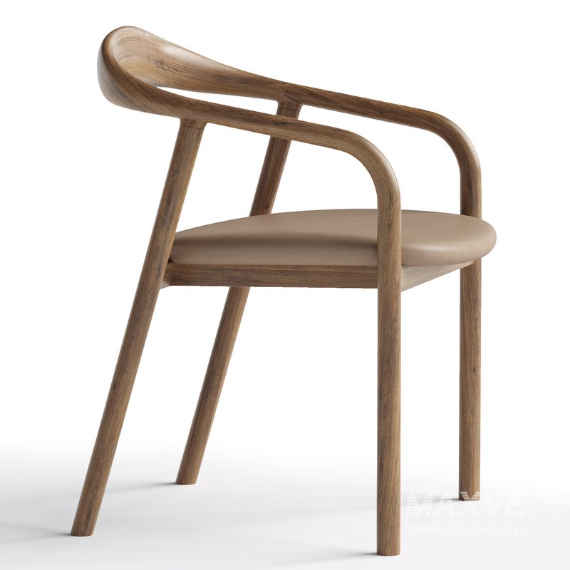 Wood Dining Room Chair - Image 3