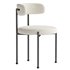 Inesse Boucle Ivory Dining Chair - Thumbnail 4