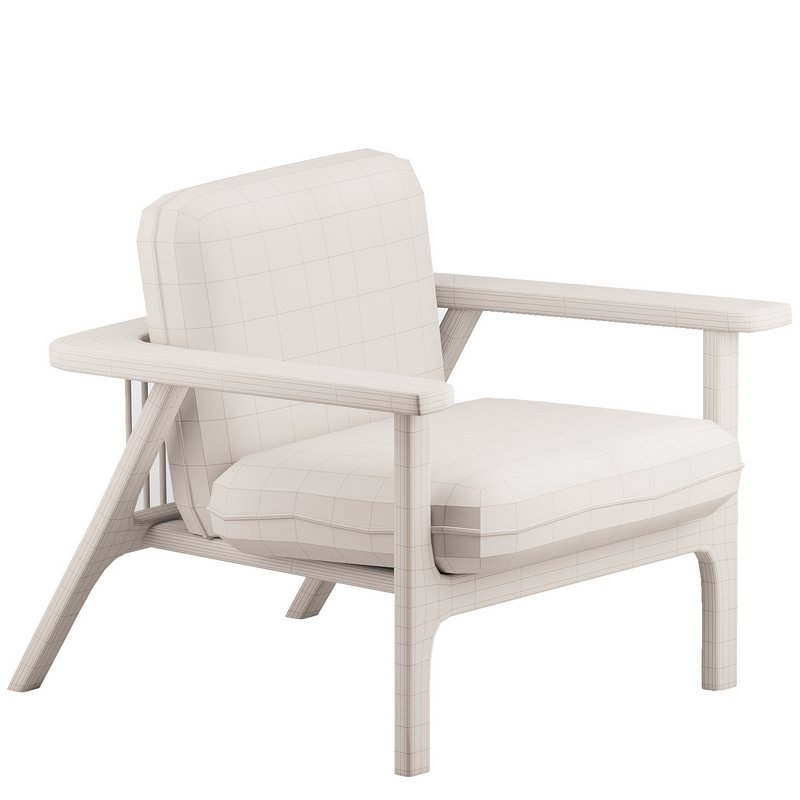 Contemporary fireside chair COMB - Image 5