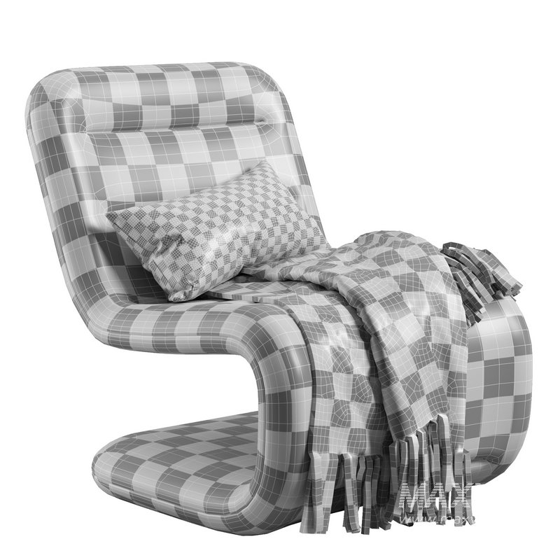 Fauteuil bouclette, Wilson - Image 4
