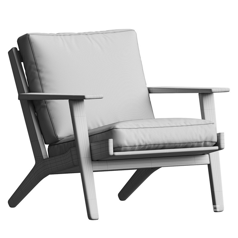 GE Classic 290 Easy Chair – Cold Foam Cushions - Image 5