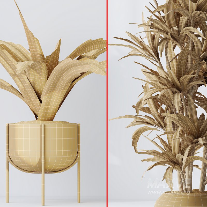 Lemon Lime Cane Dragon vases - Image 5