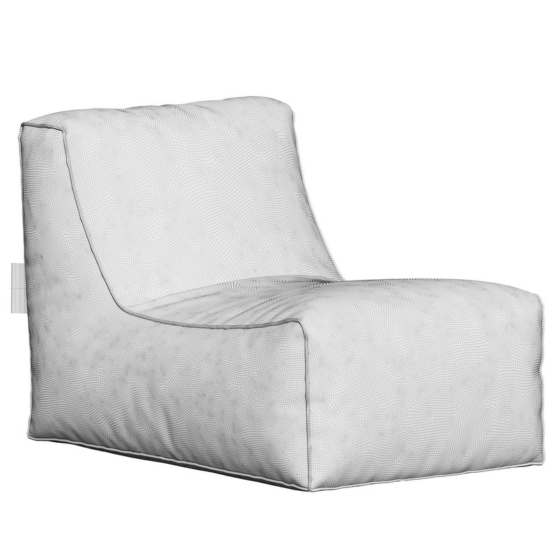 Trule Large Outdoor Friendly Bean Bag Chair Lounger - Image 6