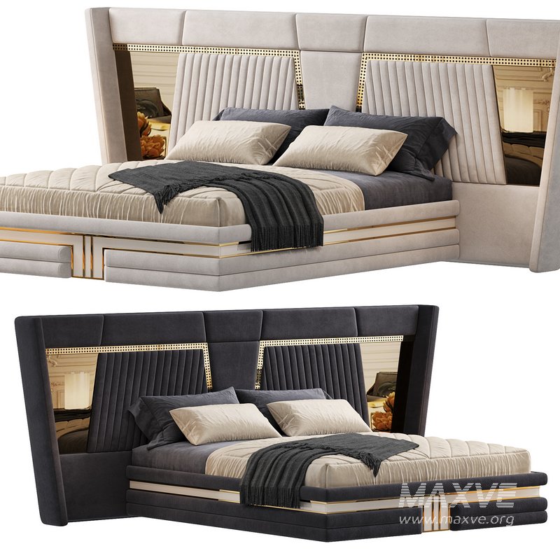 Hermes Modern Bed - Image 1