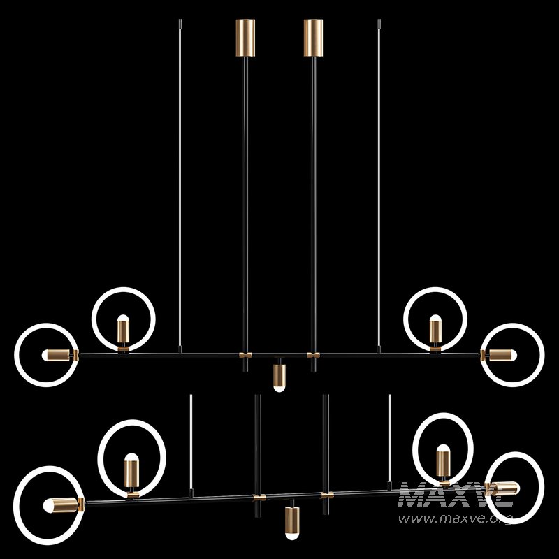 Rack and row lamp NORVID - Image 1