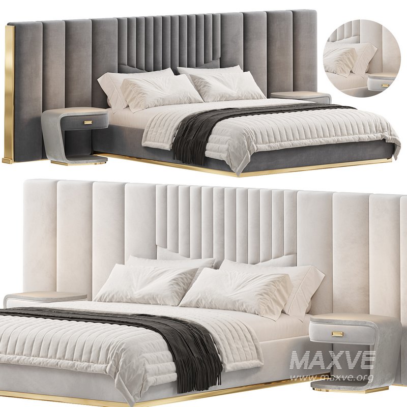 Prisma Grilli Bed by Justform - Image 1