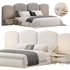 Queen Modern Odasi Takimi Bed by Evmoda - Thumbnail 1