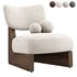 Solange Performance Boucle Armchair By Castlery - Thumbnail 1